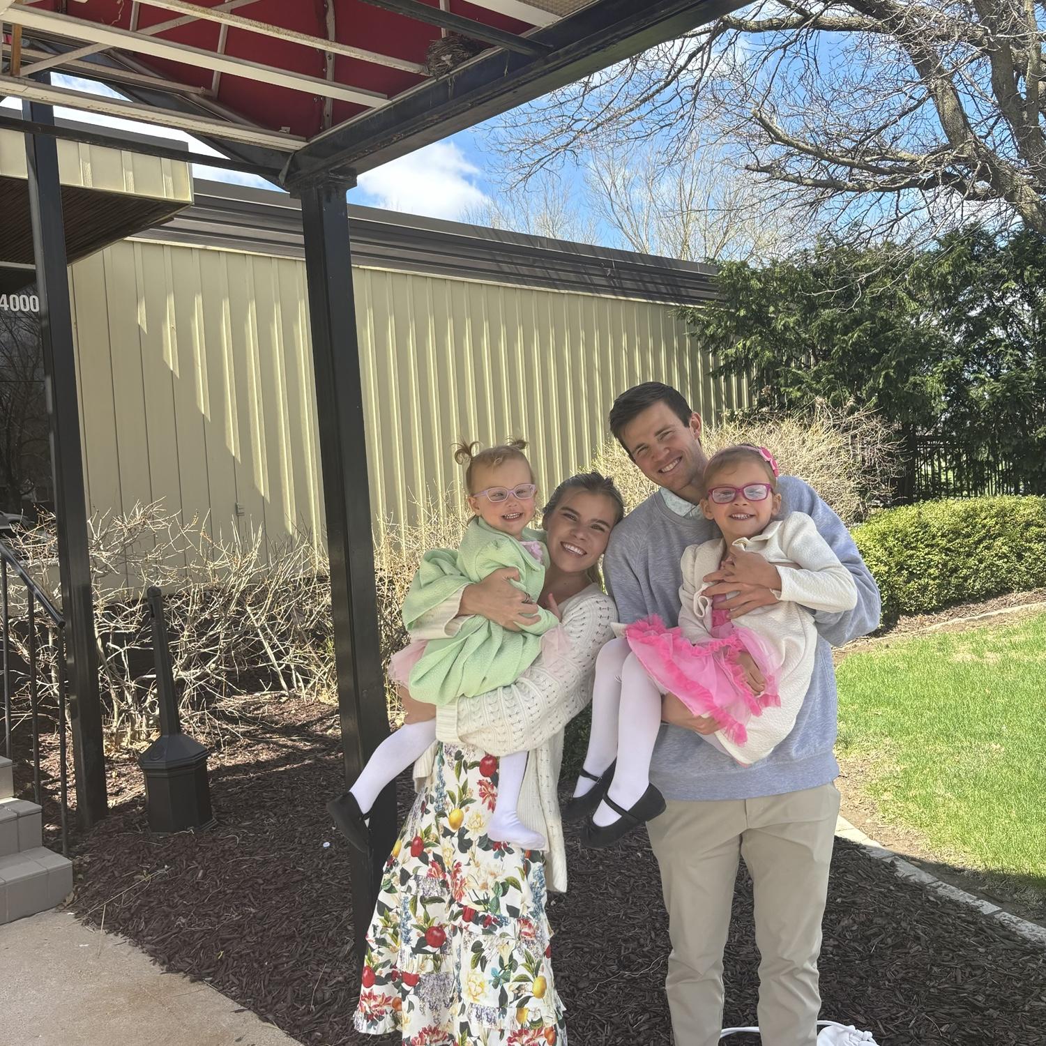 Our flower girls!
