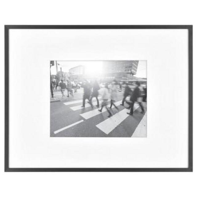 14"X18" Matted For 8"X10" Photo Thin Gallery Frame Black - Project 62™