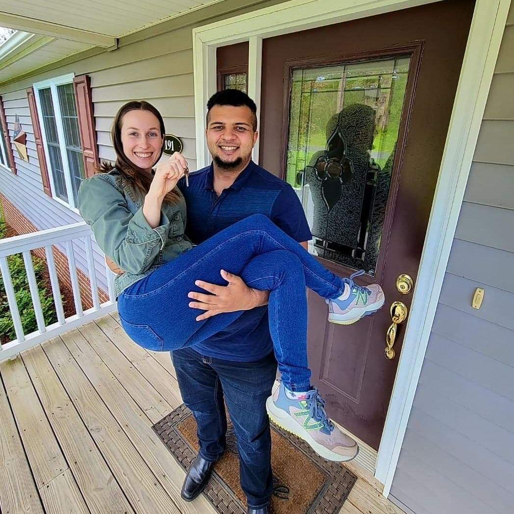 Right after buying our first home