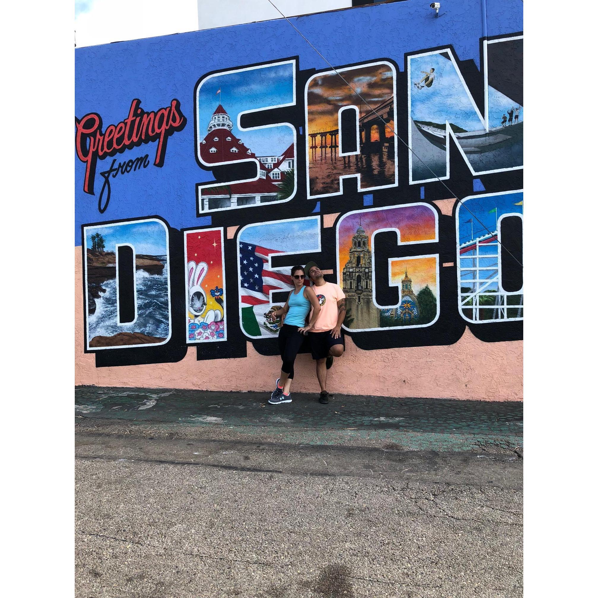 Keeping it real in San Diego.