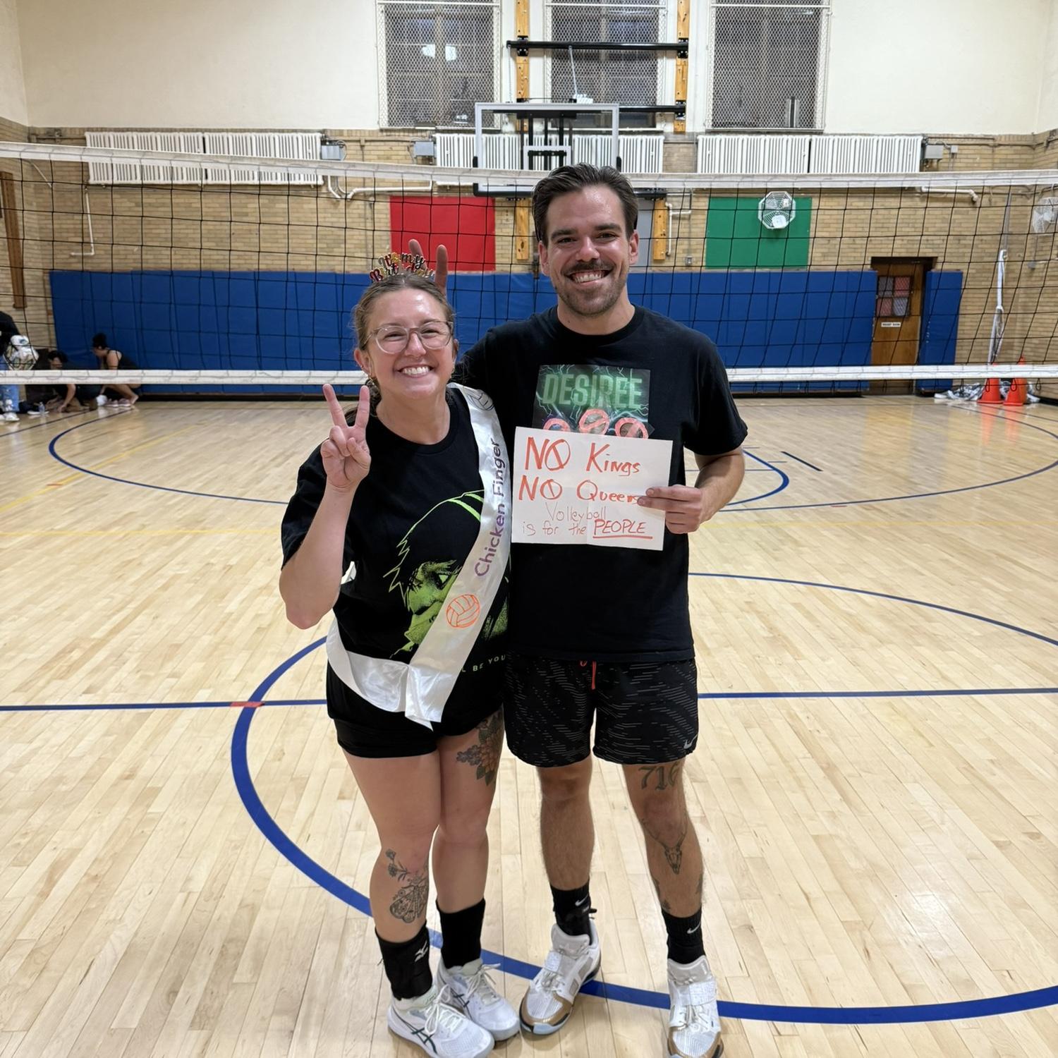 King and queen of the court 🏐