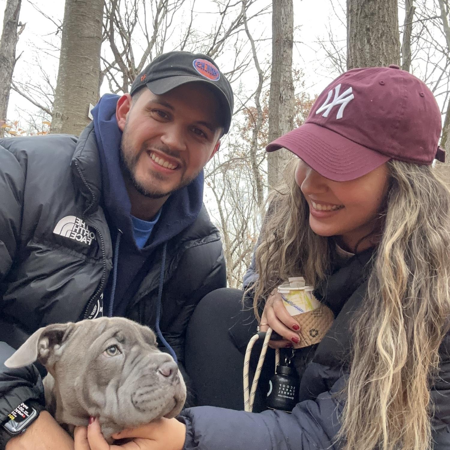 One of Nami's first hikes <3