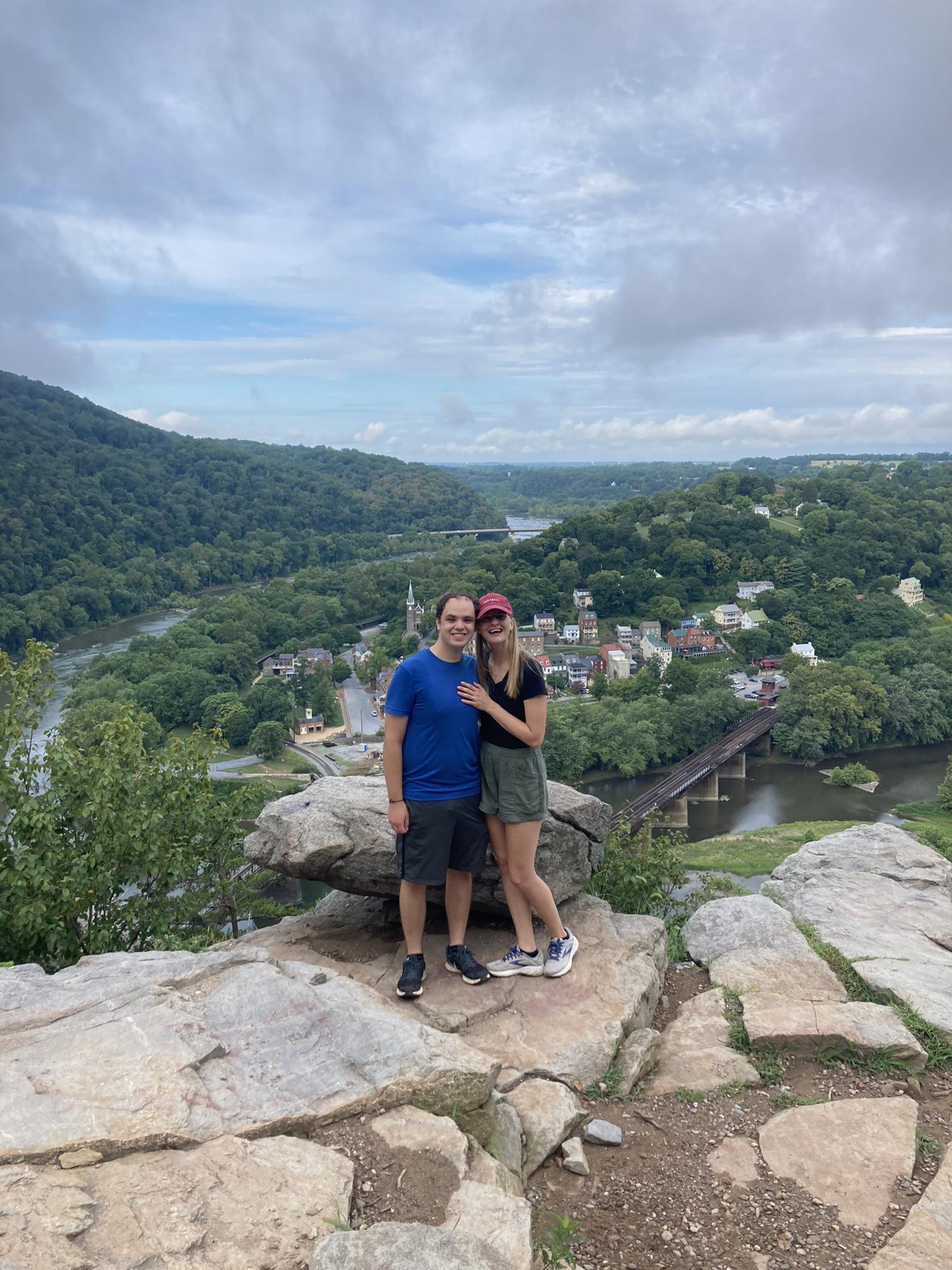 The proposal: Maryland Heights, where we had our first date six years prior.