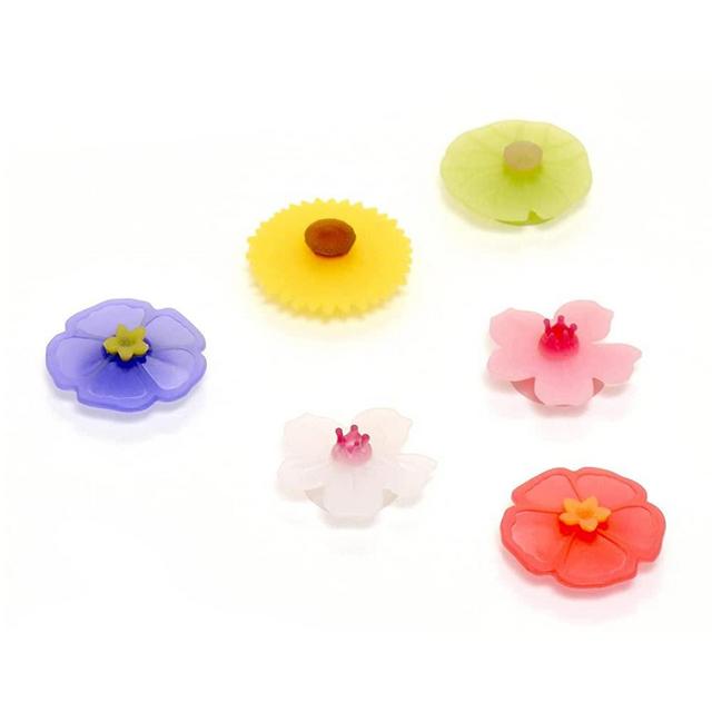 Charles Viancin - Drink Markers - Keep Track of Your Drinks - Easy Application and Removal - BPA-Free, Plastic Free, Food-Grade Silicone - Assorted Colors