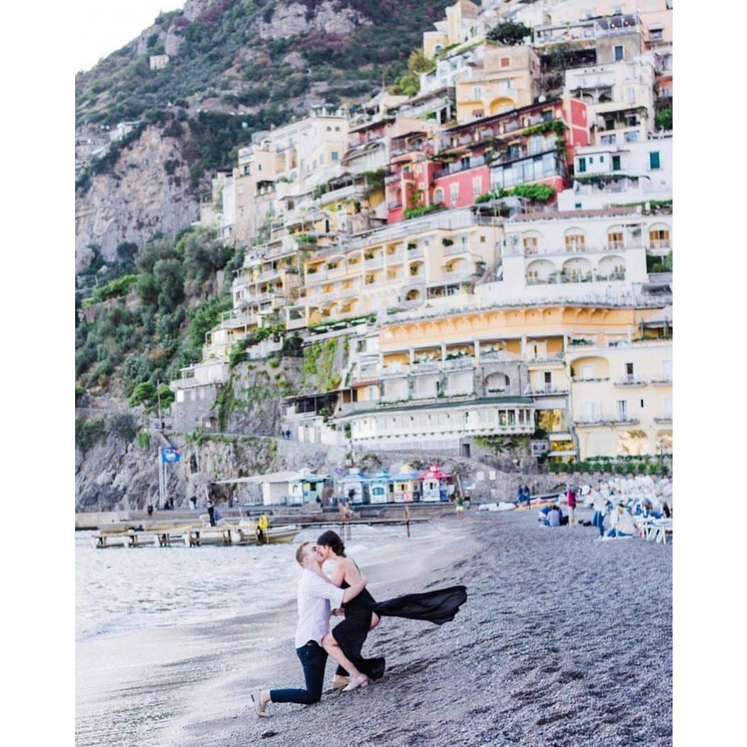 Our engagement in Positano, Italy; October 7, 2017.
