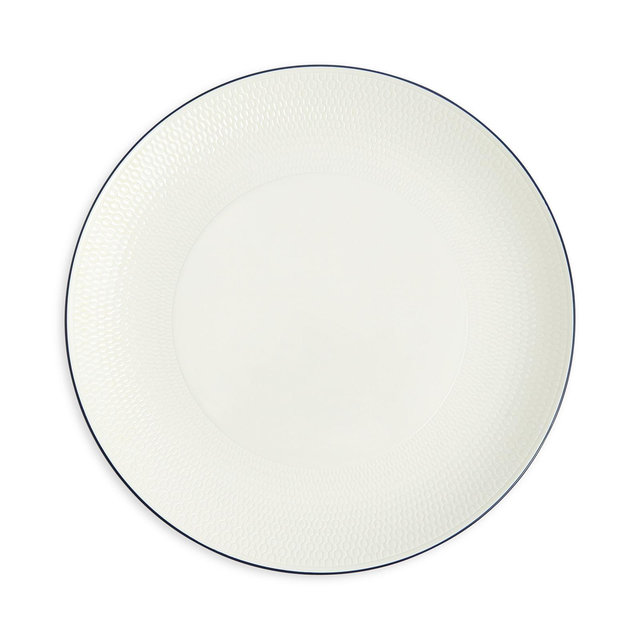 Wedgwood GIO 11.1" Plate, Blue Line