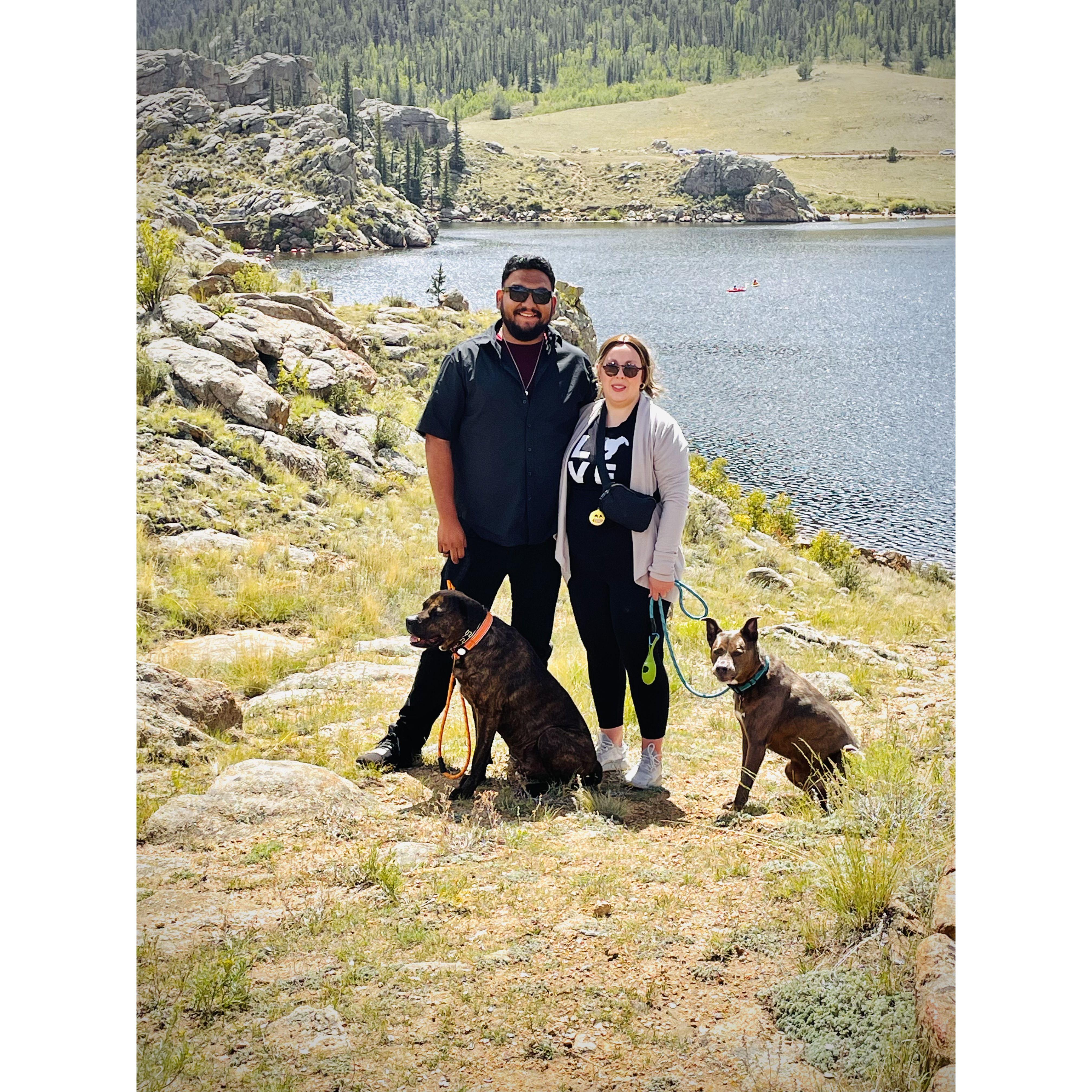 Spending time in the mountains