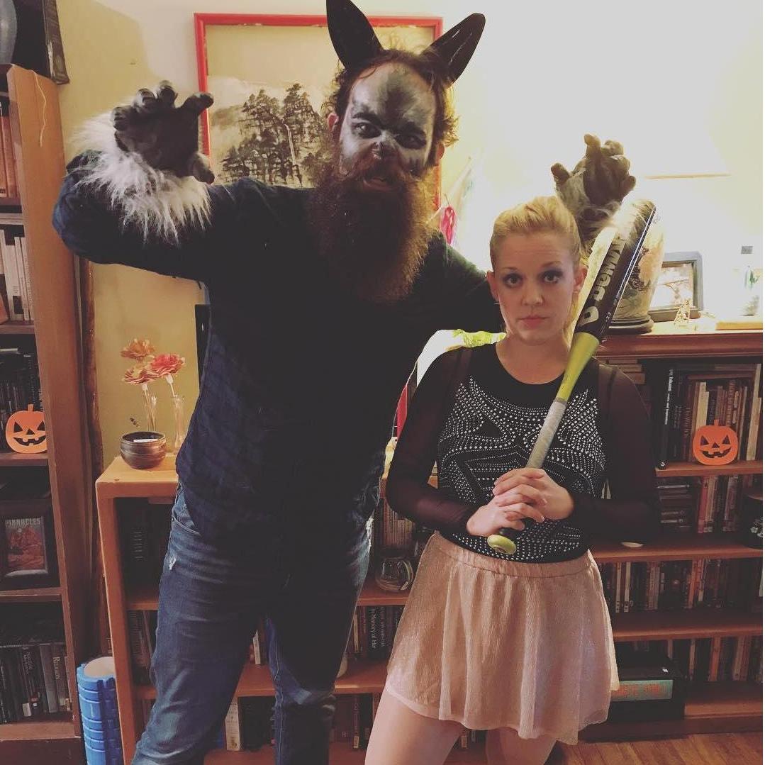 Halloween 2018: the Big Bad Wolf and Tonya Harding