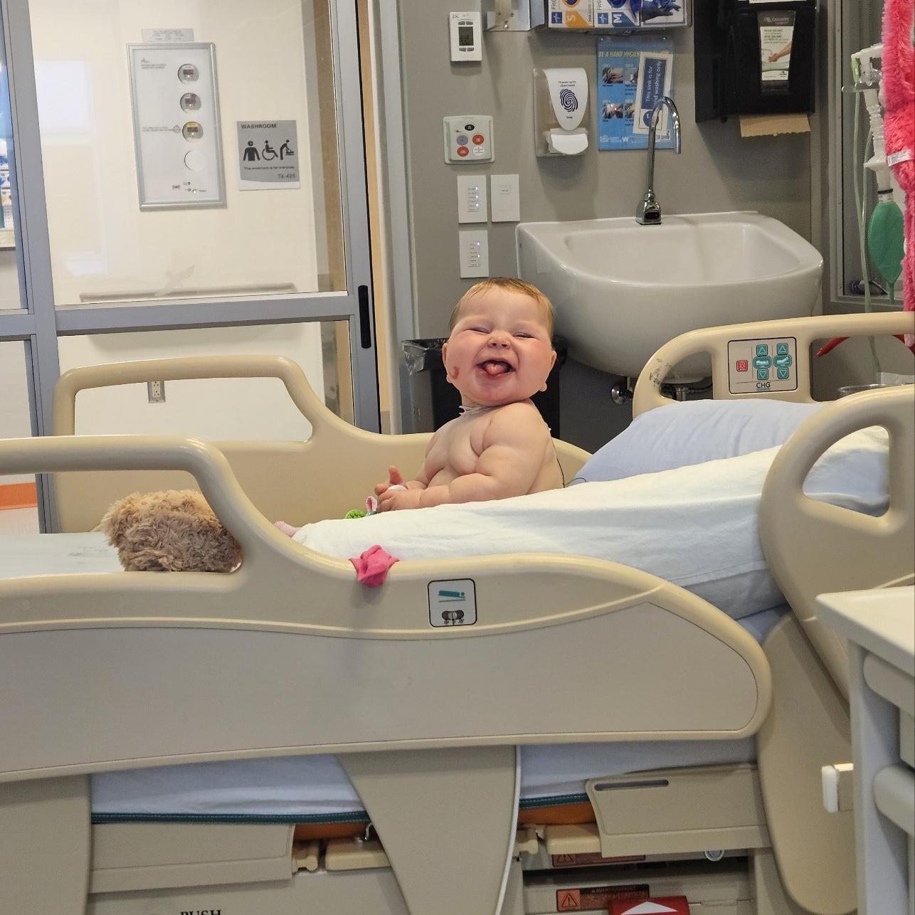 Our strong, resilient, silly girl!