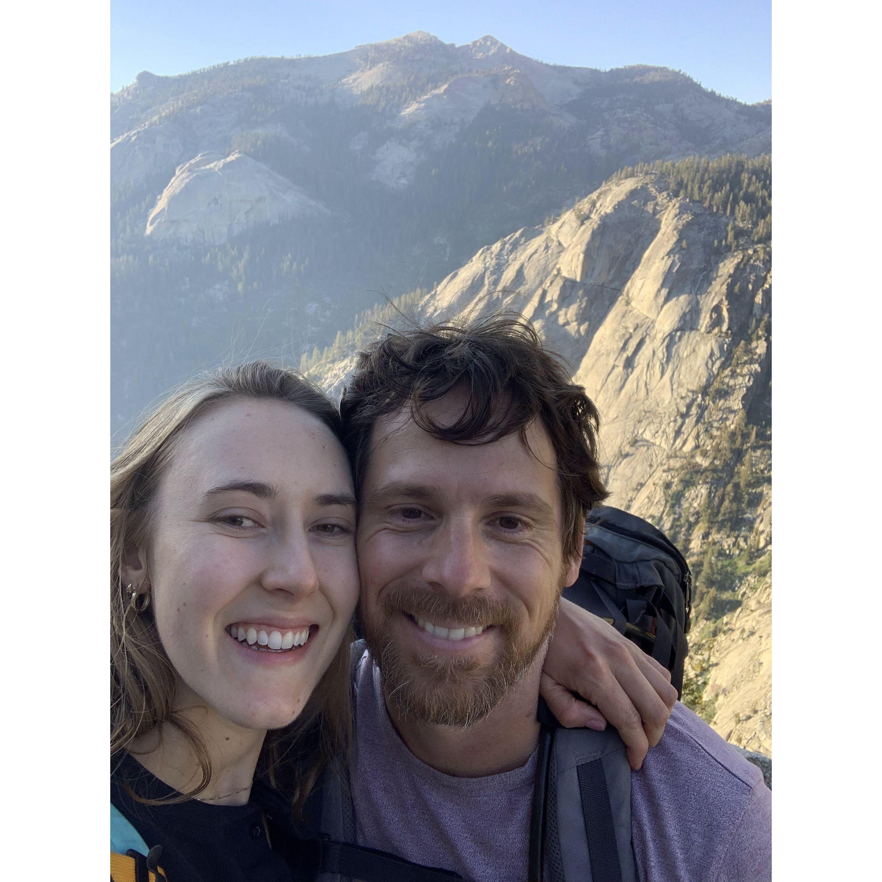 Nicholas took Emily on one of their favorite hikes in Kings Canyon. 