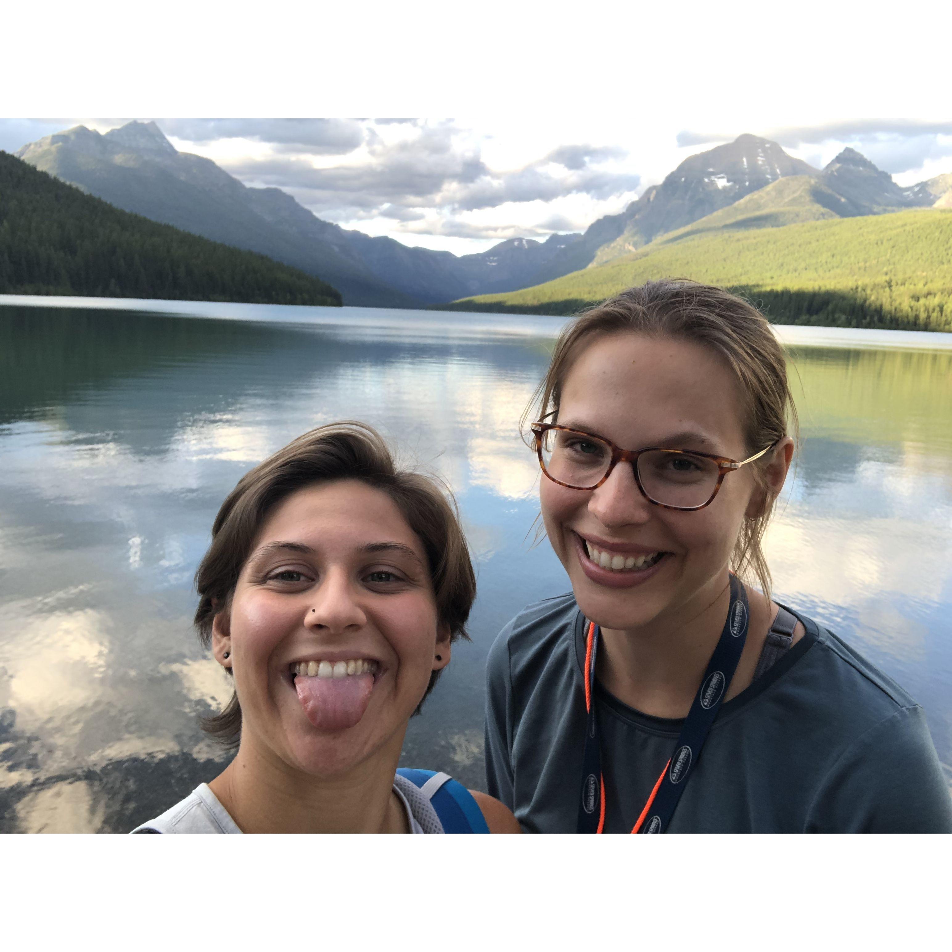 Bowman Lake at Glacier National Park was one of the most awe inspiring places we've ever been!