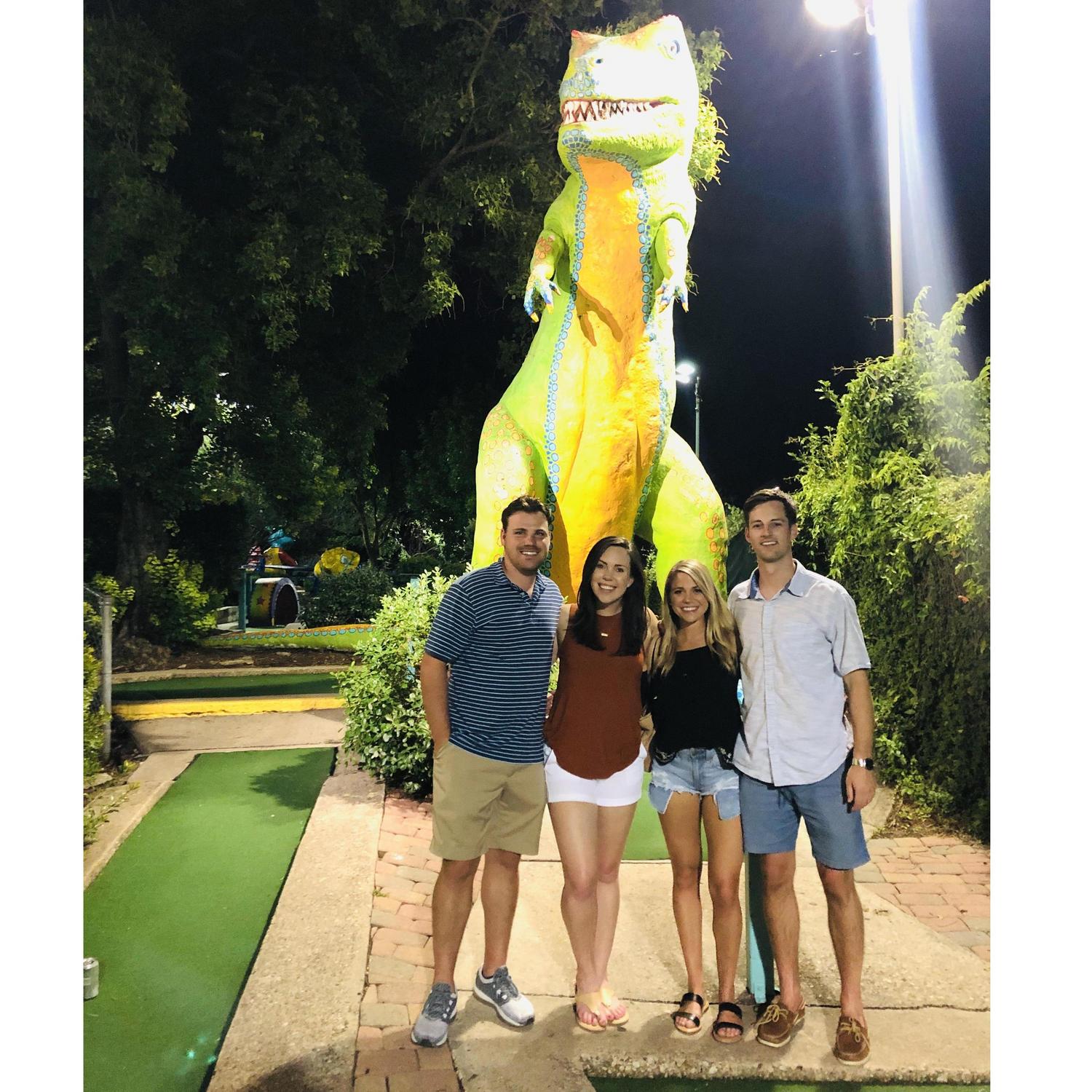 30th birthday Putt Putt with Ben & Lauren
