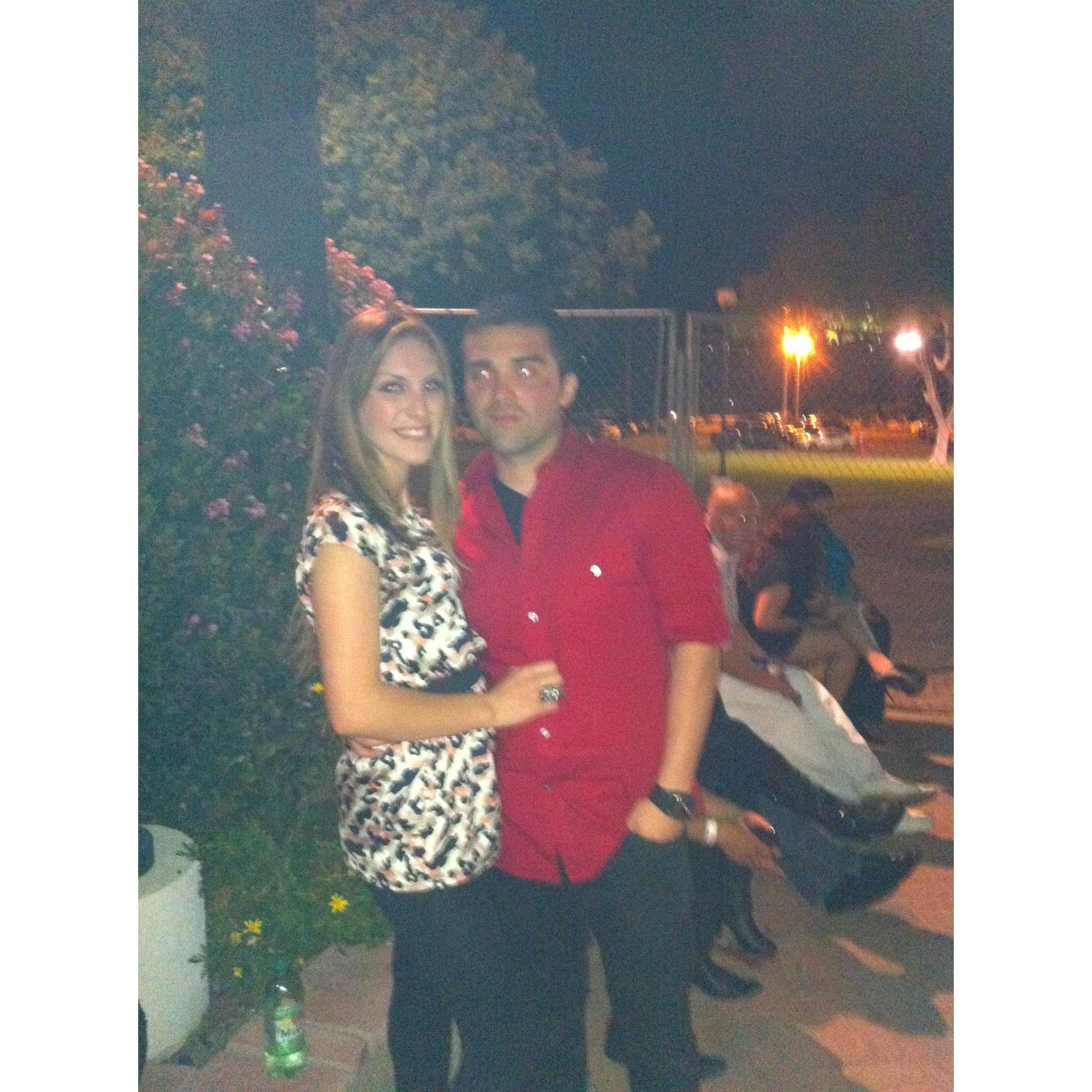 March 4, 2012... asked me to be his girlfriend at a dance in santa barbara ca.
