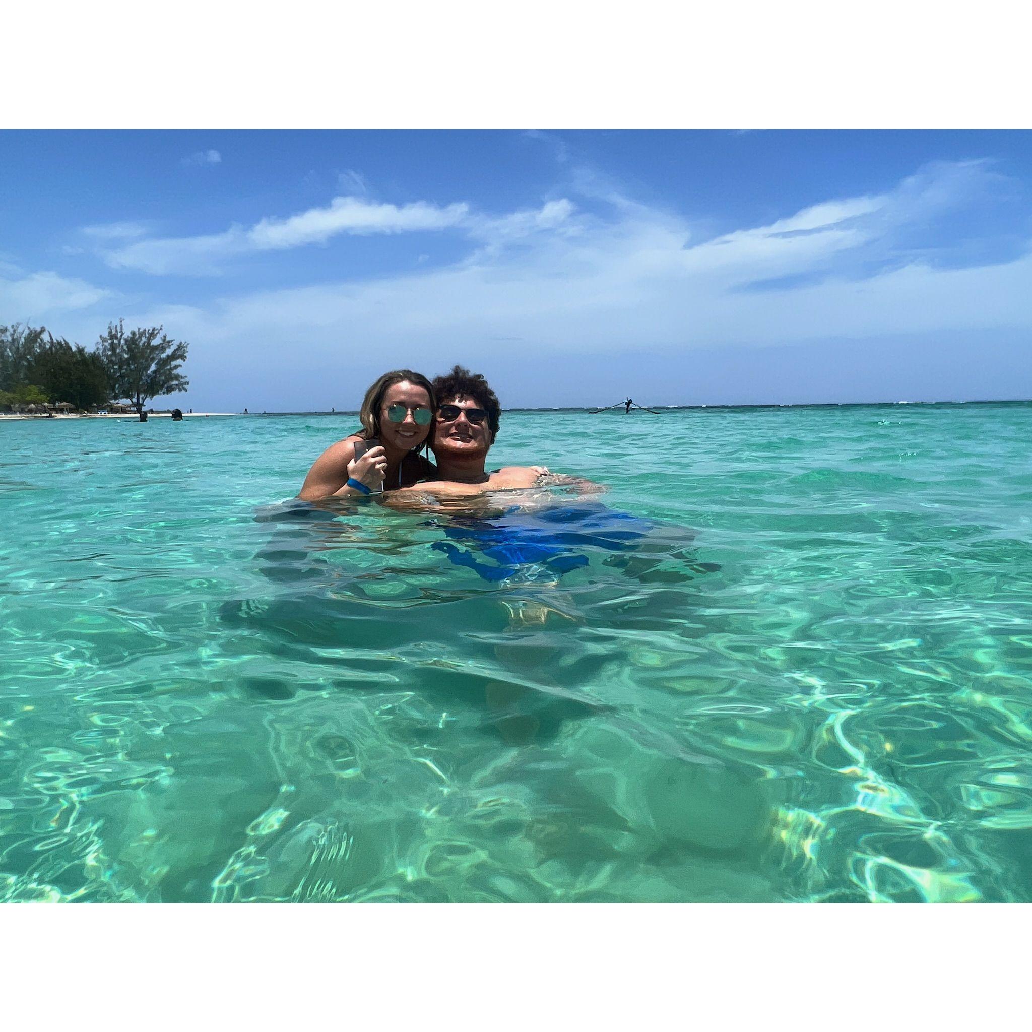 First trip out of the country together!