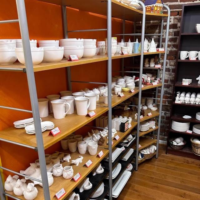 Pottery painting date night!