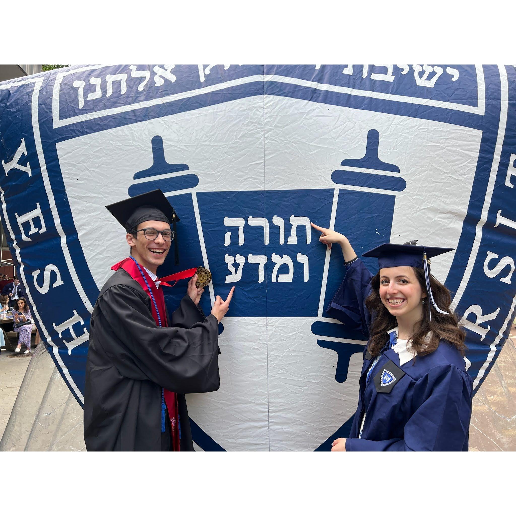 5/29/24: Ready to take on the Torah U'Madda life together!