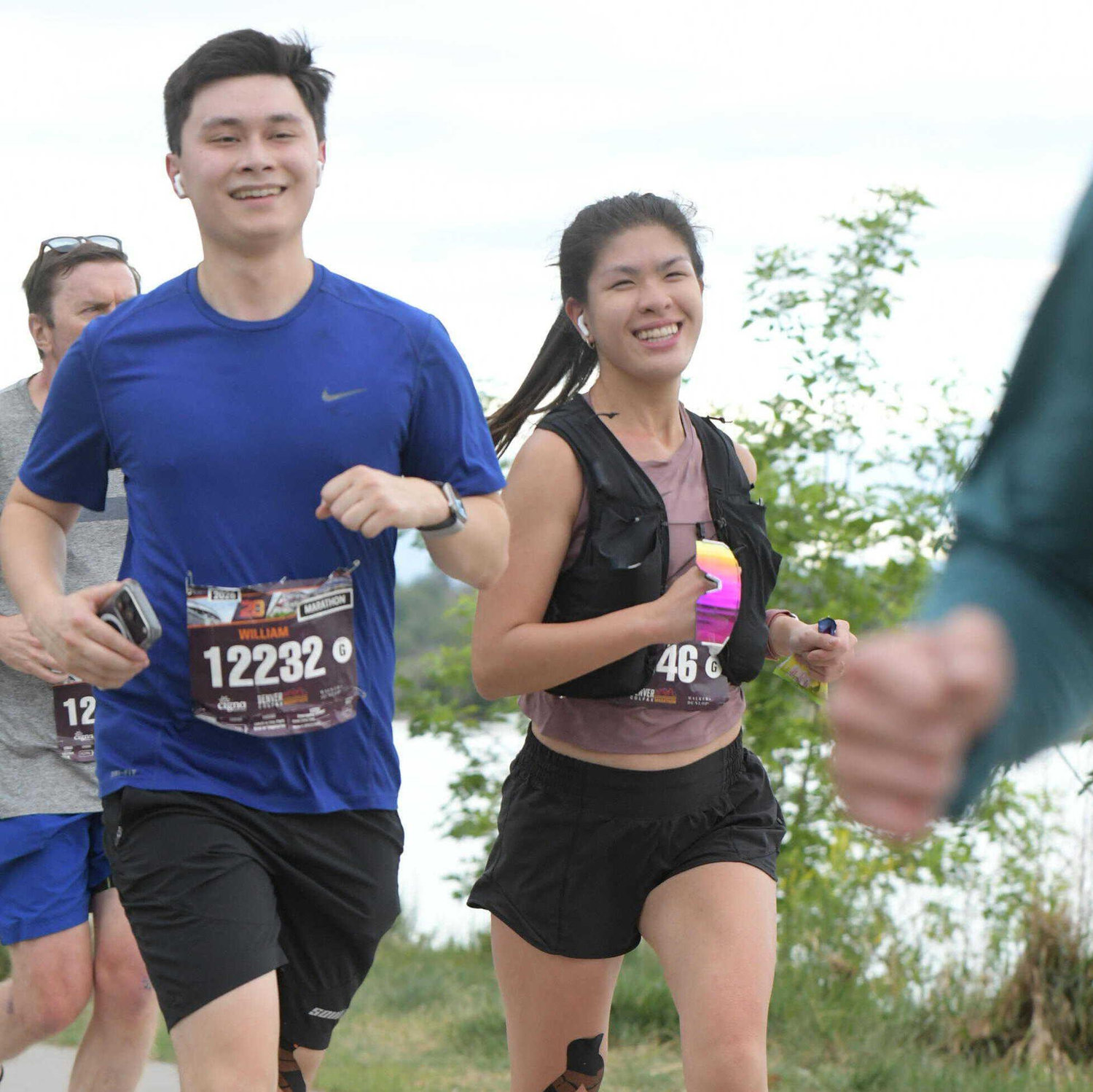 Who needs marital counseling when you can just run a marathon together