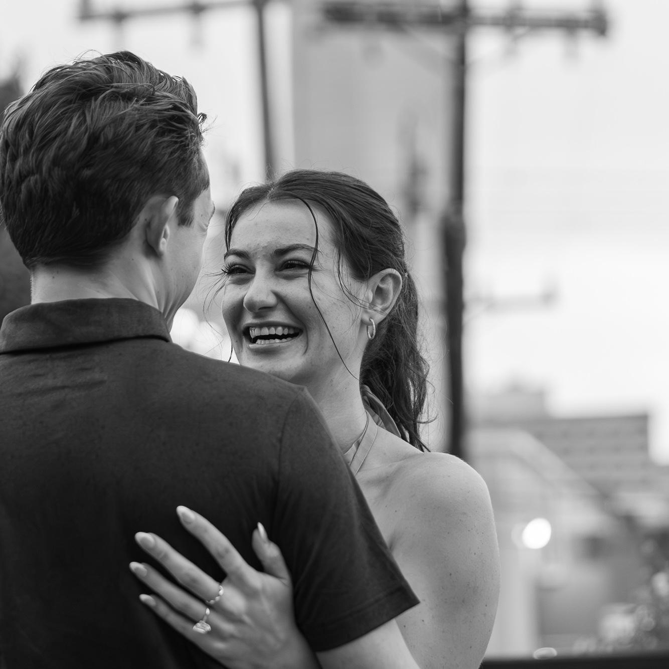August 2025!
Engaged!! Dylan proposed at the same place where we had our first date- Hall's Pizza Kitchen