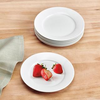 Everyday Classic Rim Appetizer Plates, Set of 6