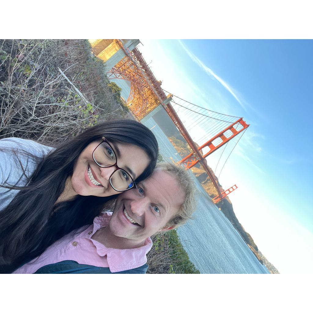 Sthefany comes to visit Joseph in California