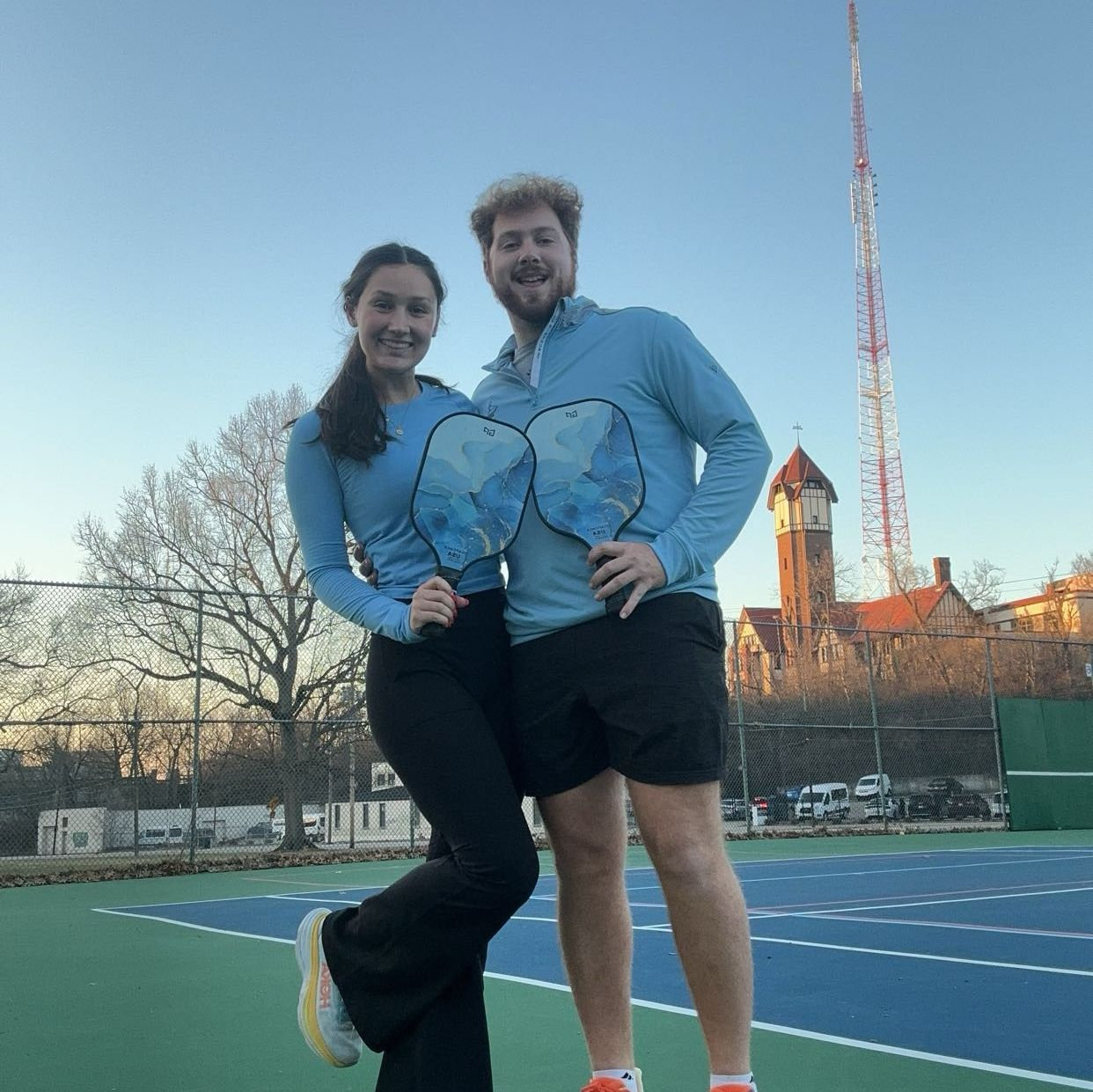 We love to play pickleball together!