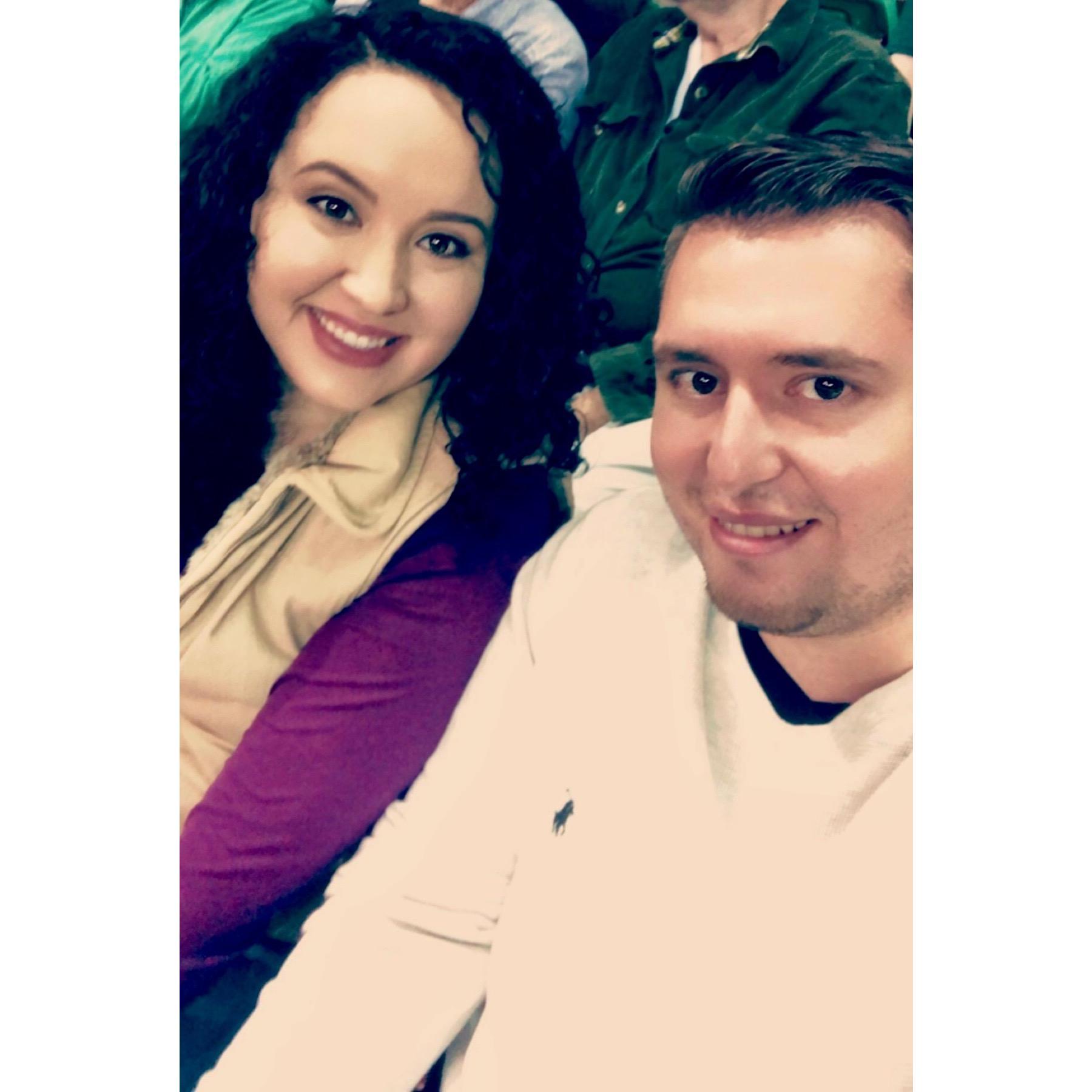 Billy's first Baylor basketball game