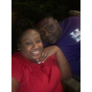 Our very first photo on the patio!