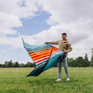 Water-Resistant Outdoor Blanket Tote