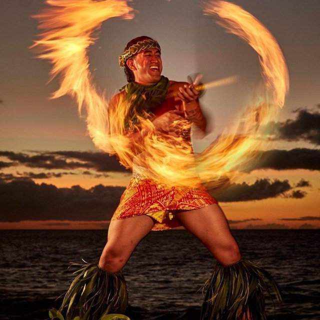 For Nicole’s Birthday Dinner: Te Au Moana Luau at The Wailea Beach Marriott Resort