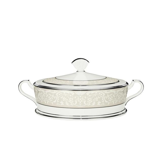 Noritake "Silver Palace" Covered Vegetable