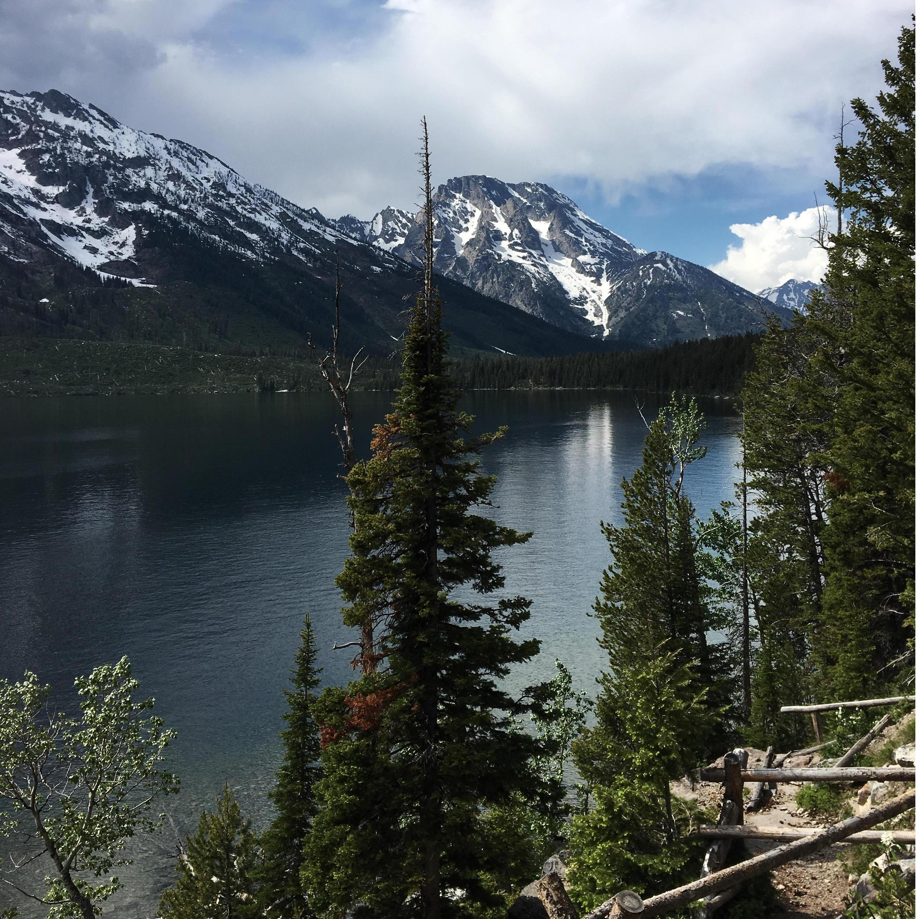 Jenny Lake from the Jenny Lake Overlook