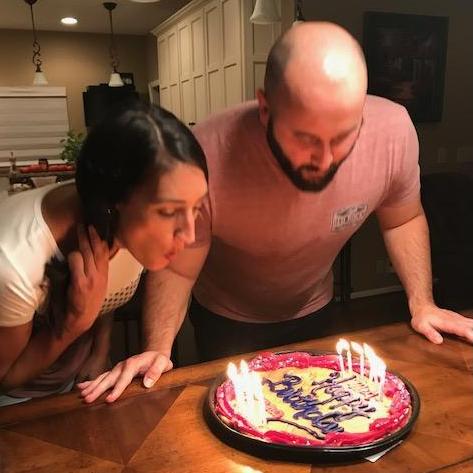 Our first joint birthday celebration!