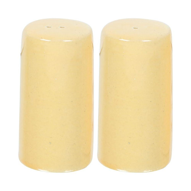 Salt and Pepper Shakers set Farmhouse Kitchen Decor Ceramic Salt Shaker - Wedding Registry Ideas Gifts Salt and Pepper Set Holder Table Décor,Modern Table Ceramic Shakers (Set of 2)