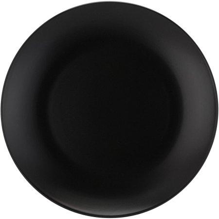 10 Strawberry Street Wazee black Matte Dinner Plate, Set of 6 black