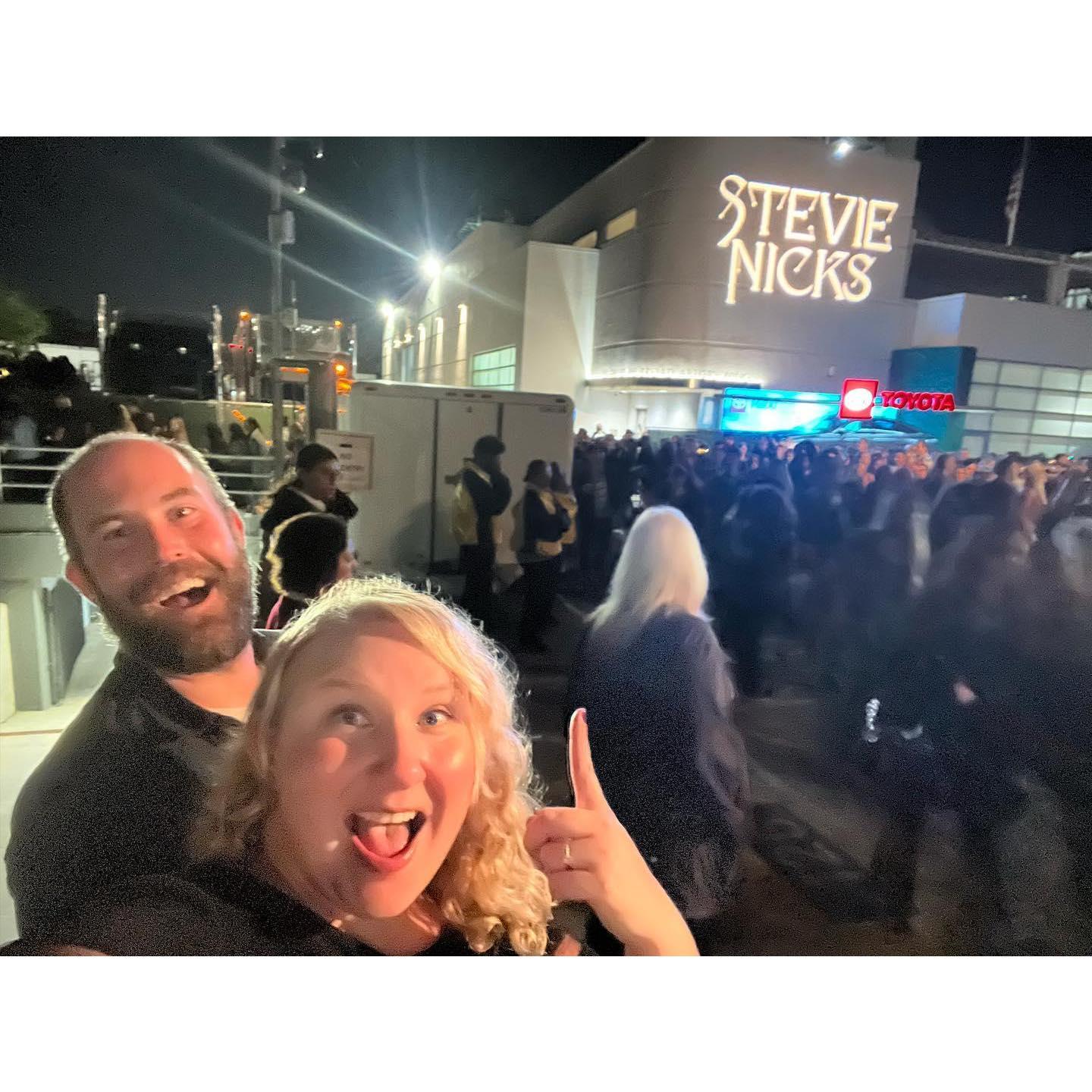 Stevie Nicks concert with Mom and Dad 