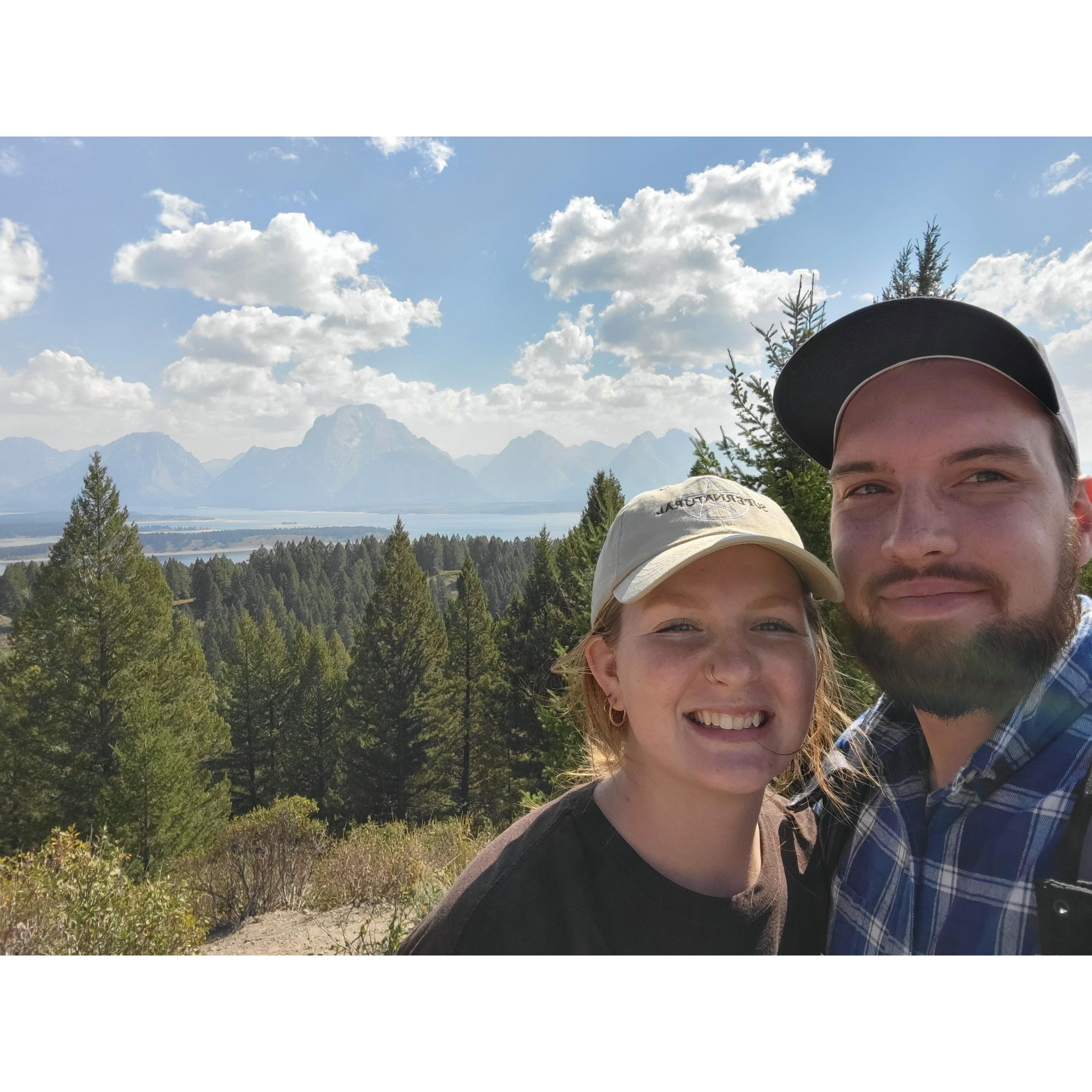In the Grand Teton National Park