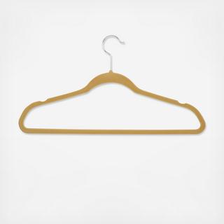 Velvet Touch Hanger, Set of 20