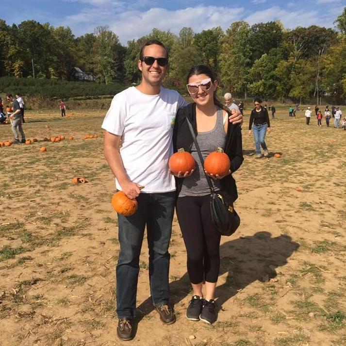 Taking Jacob to a real pumpkin patch in NJ