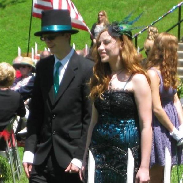 High School Graduation 2013. We were marching partners!