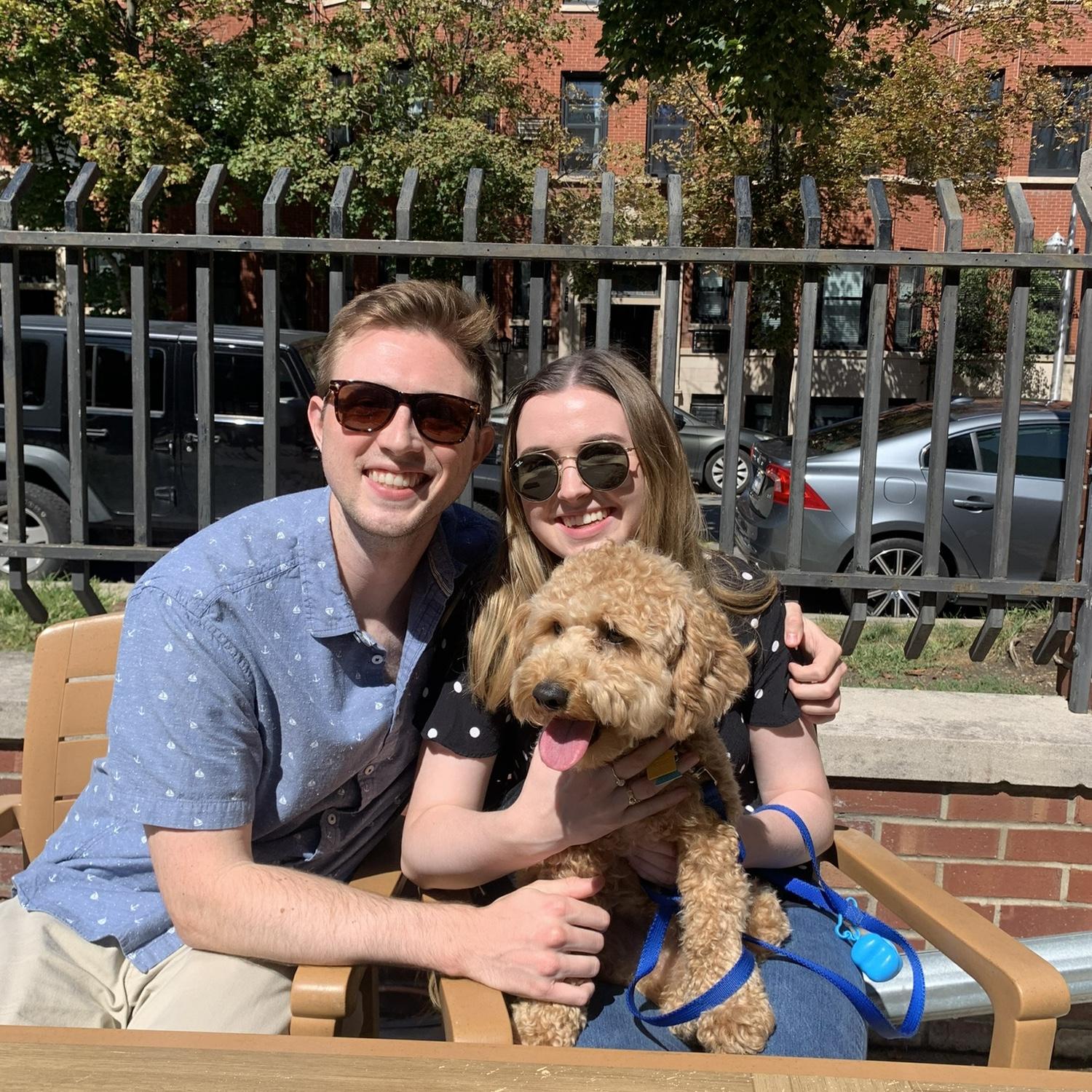 First family photo featuring Hank!
