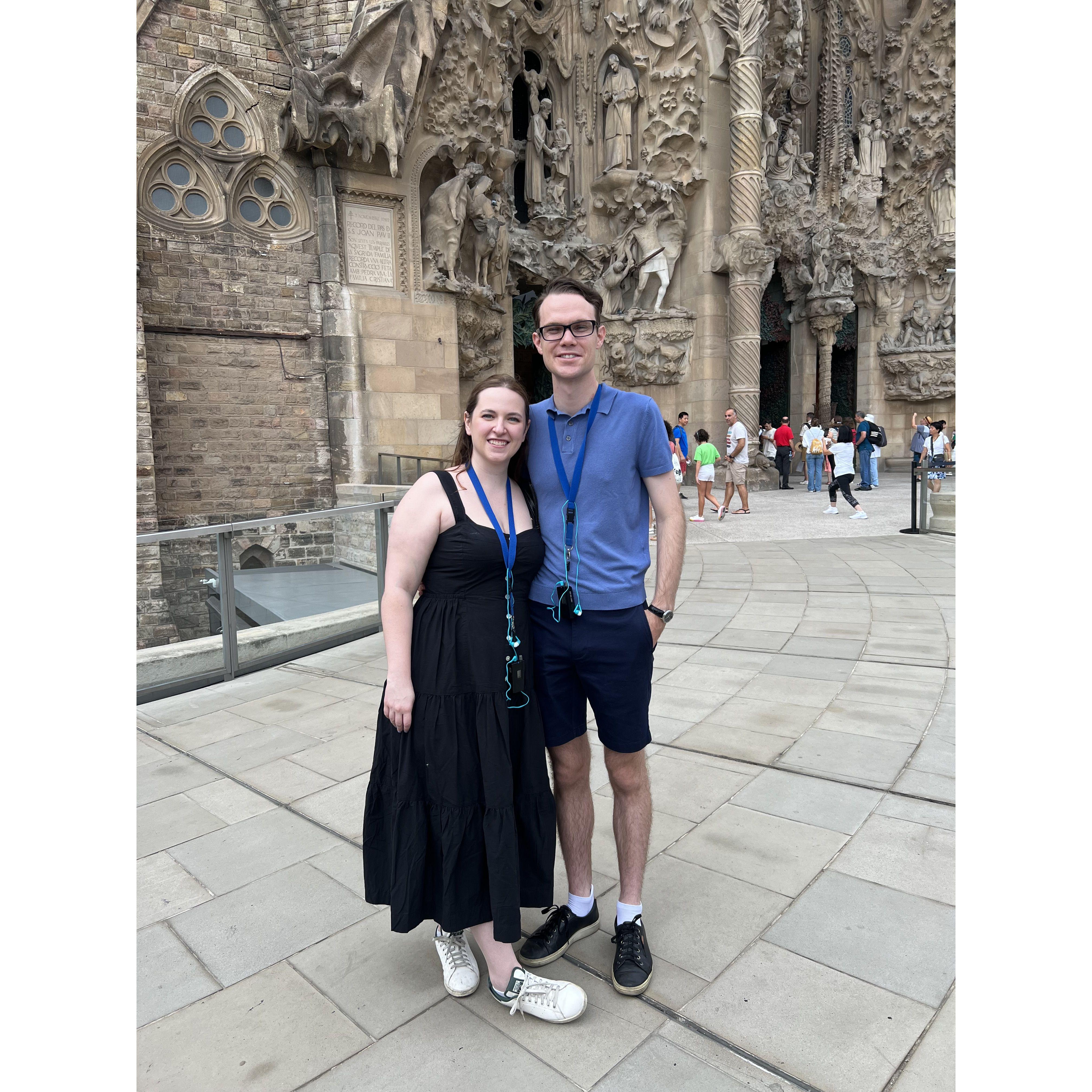 Our post-Bar exam trip in Barcelona