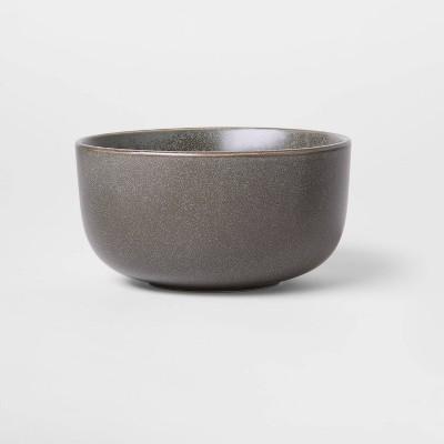 23oz Tilley Stoneware Cereal Bowl Gray/Brown - Project 62™
