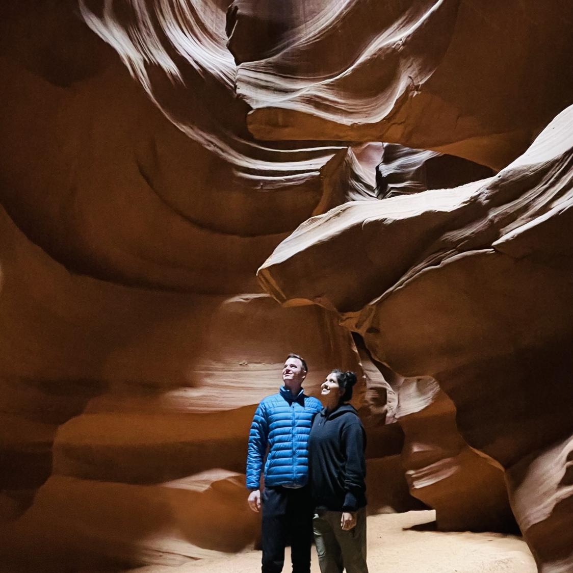 Exploring antelope canyon