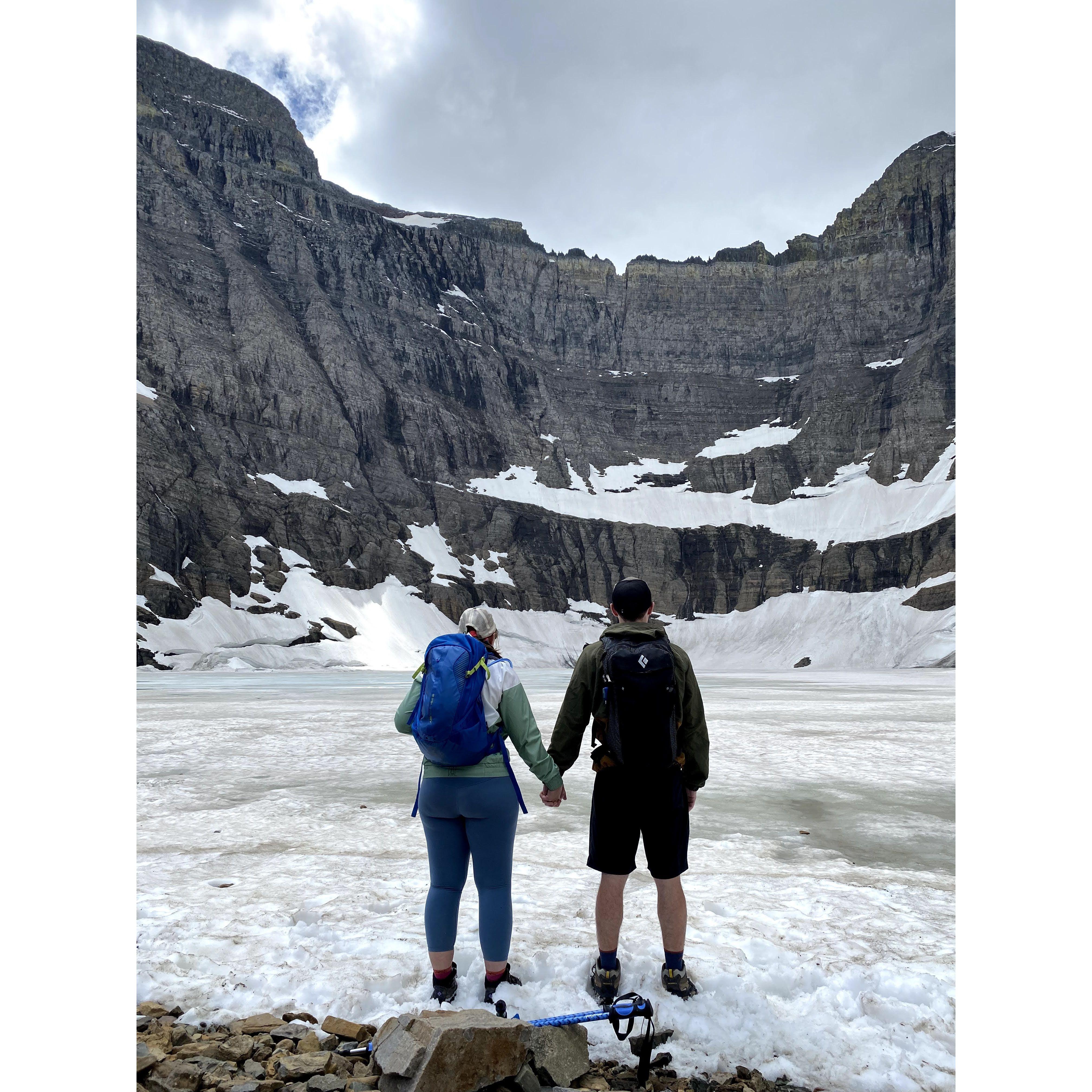 Hiking to Iceberg Lake in Glacier National Park '21