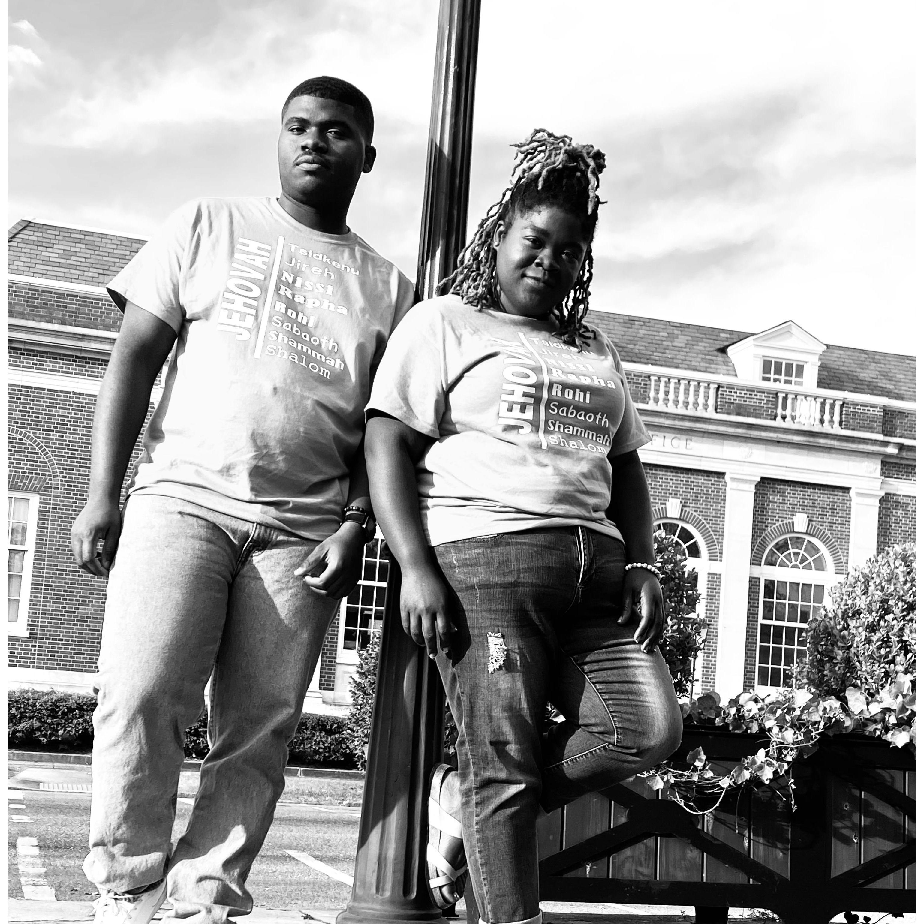 Our first "photoshoot". Courtesy of Best Man, Joseph