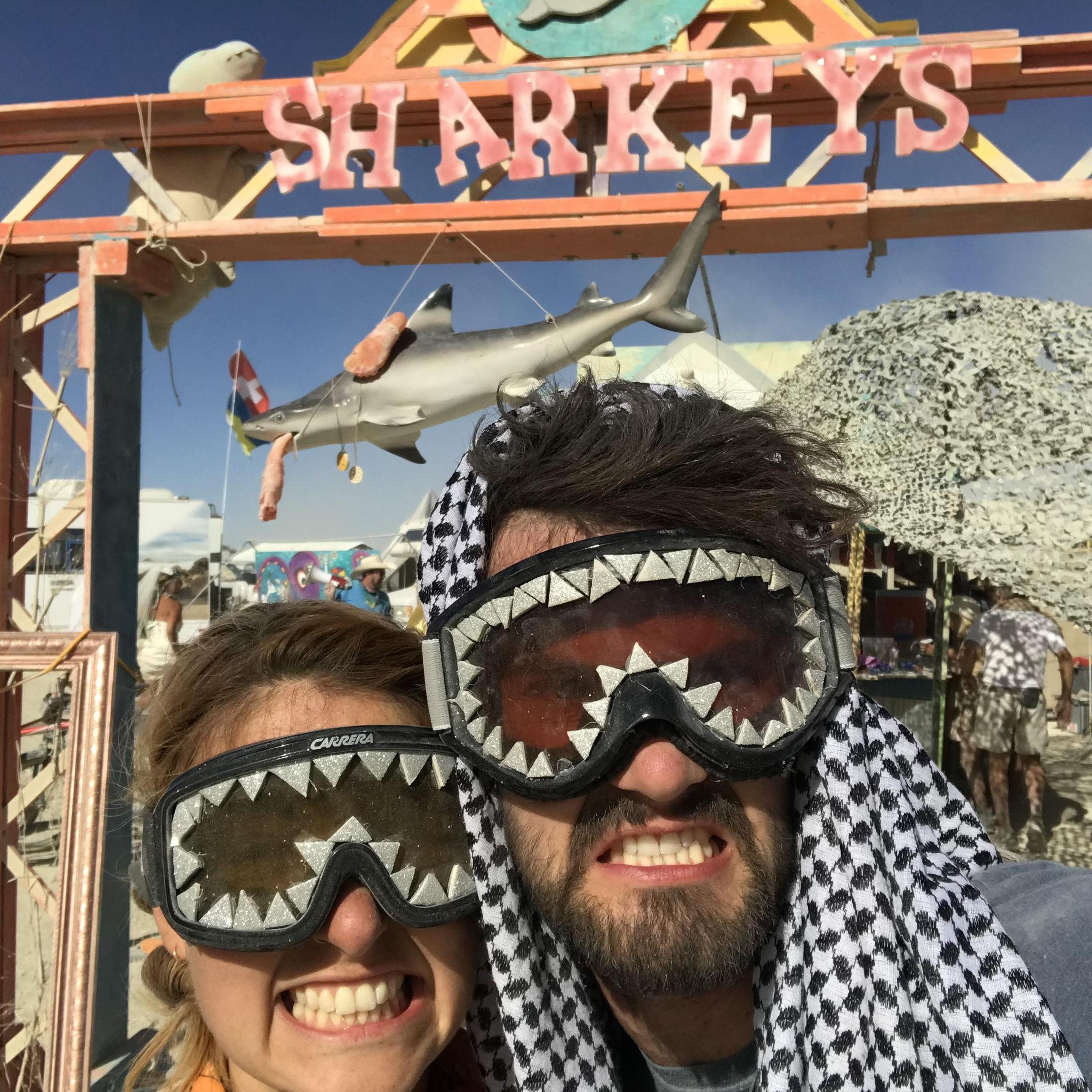 A quiet afternoon in Burning Man 2022