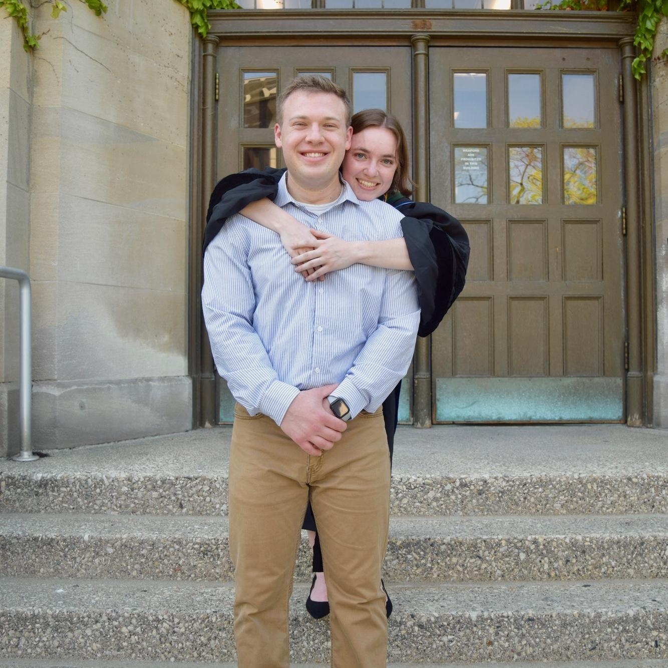 Third graduation together, Abby’s DPT 2024