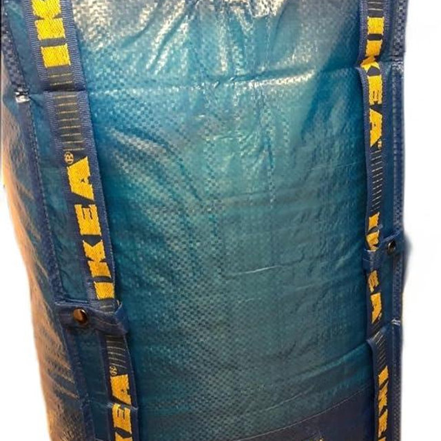 IKEA 901.491.48 Frakta Storage Bag, Blue, 4 Pack