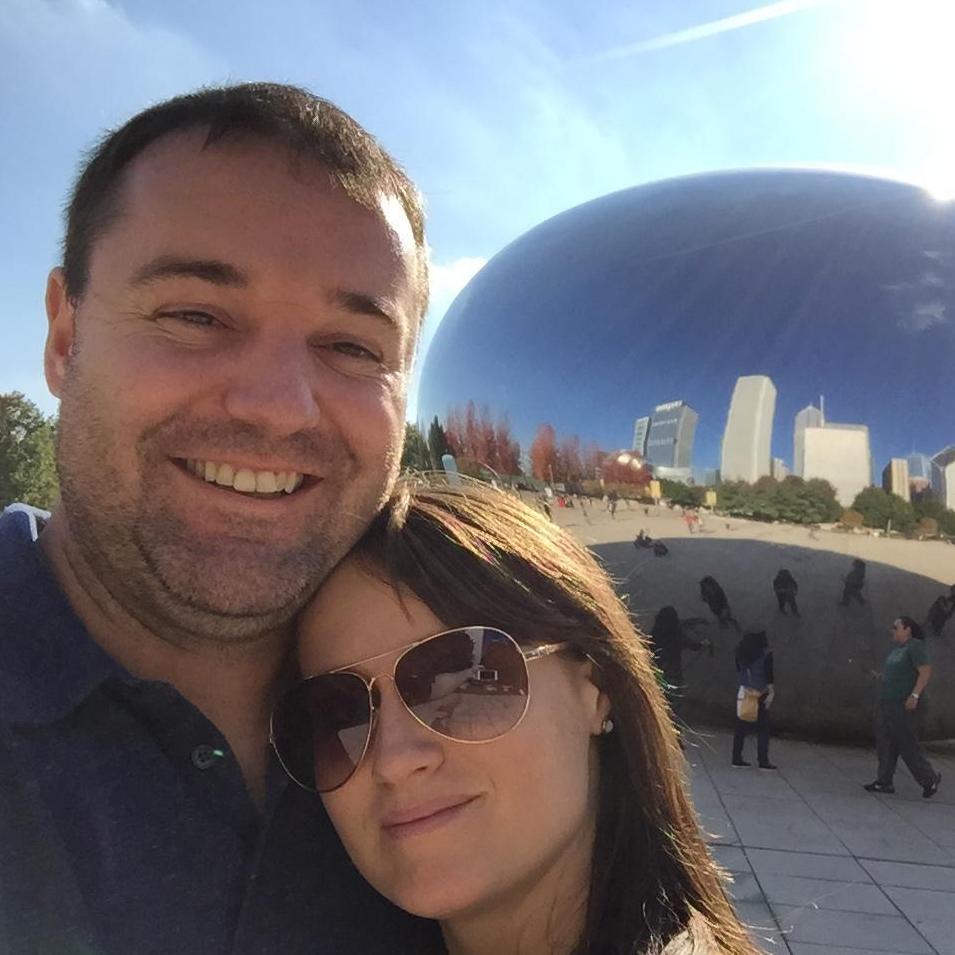 In Chicago, IL at "The Bean."