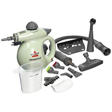 BISSELL 39N7A/39N71 Steam Shot Deluxe Hard-Surface Cleaner, Light Green
